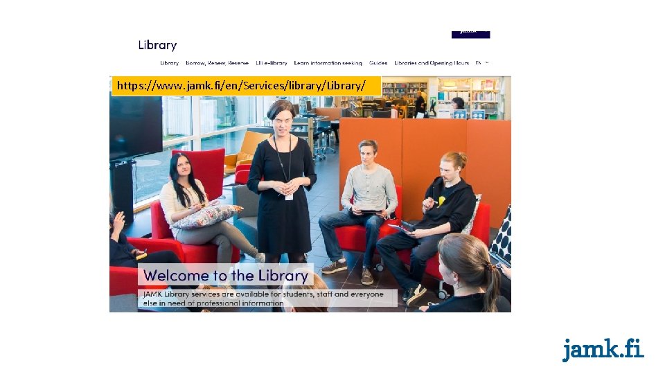 General information about JAMK Library Development as an