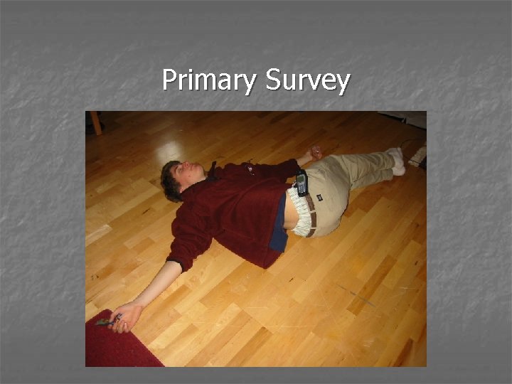 Primary Survey 