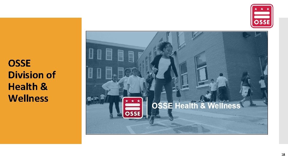 OSSE Division of Health & Wellness 18 
