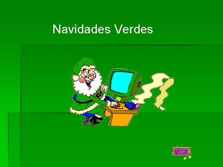 Navidades Verdes 