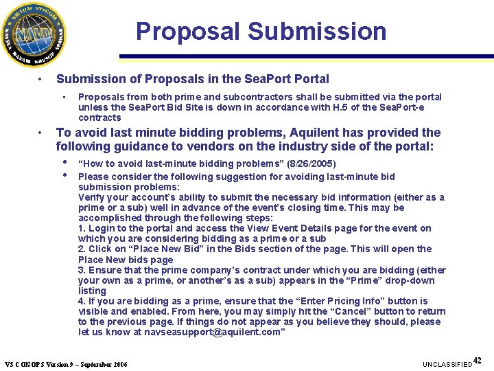 Proposal Submission • Submission of Proposals in the Sea. Portal • • Proposals from Proposal Submission • Submission of Proposals in the Sea. Portal • • Proposals from