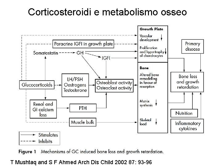 Corticosteroidi e metabolismo osseo T Mushtaq and S F Ahmed Arch Dis Child 2002