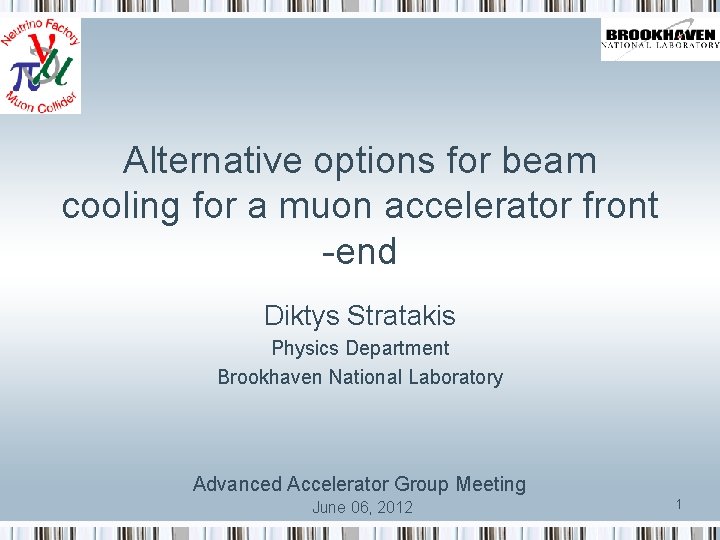 Alternative Options For Beam Cooling For A Muon alternative-options-for-beam-cooling-for-a-muon