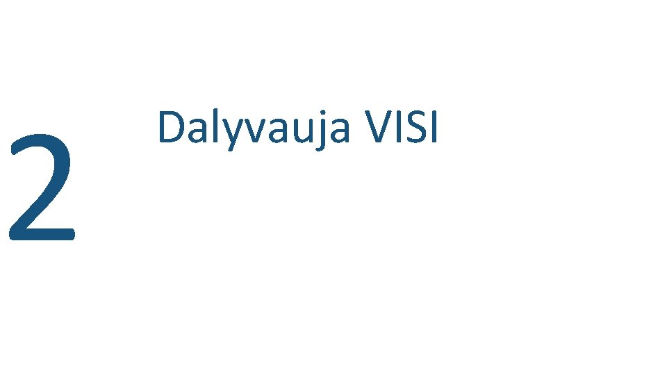 2 Dalyvauja VISI 892 € 