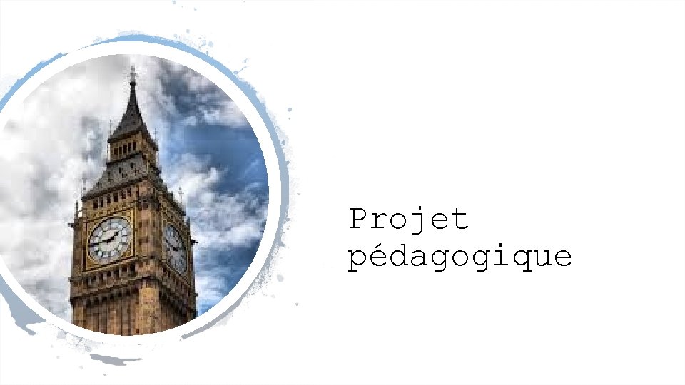 Projet pédagogique 