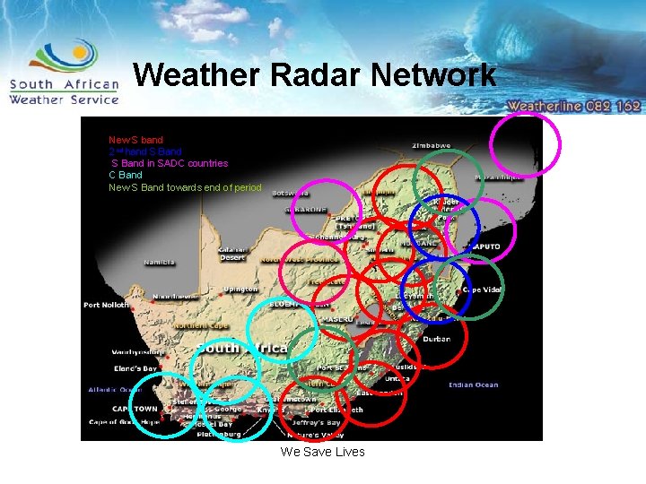 Weather Radar Network New S band 2 nd hand S Band in SADC countries
