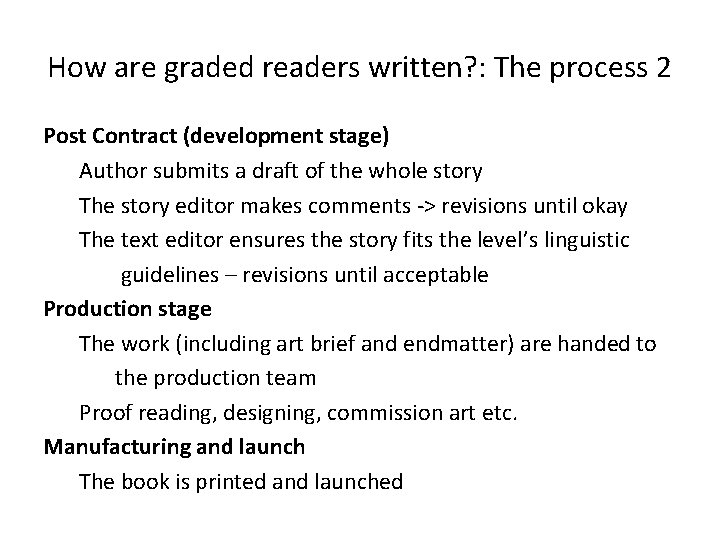 Writing Graded Readers The Inside Story Rob WARING