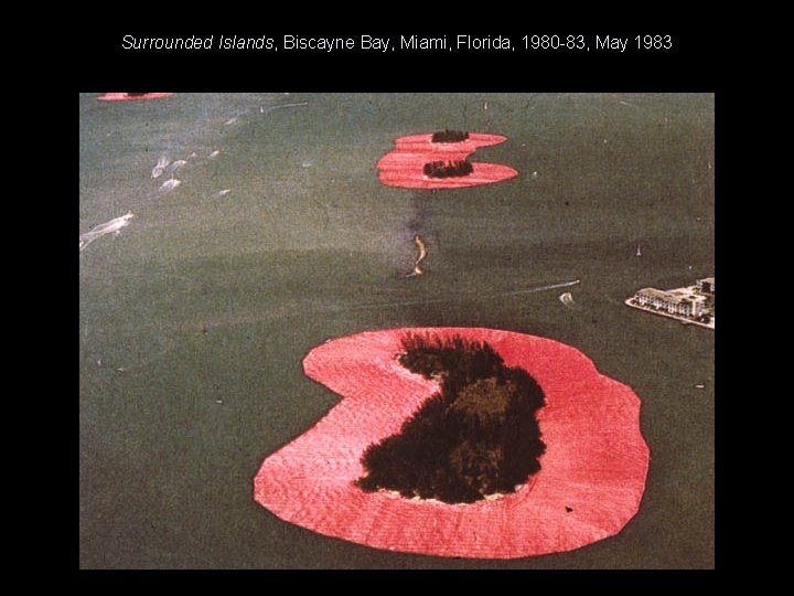 Surrounded Islands, Biscayne Bay, Miami, Florida, 1980 -83, May 1983 