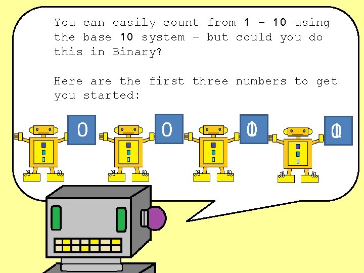 An introduction to Binary Binary is the language