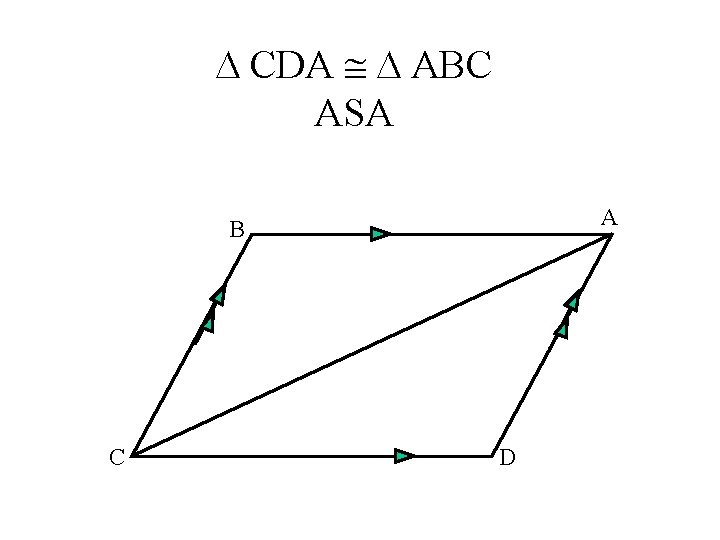  CDA ABC ASA A B C D 