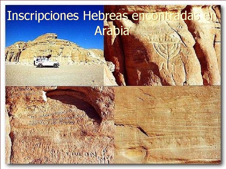 Inscripciones Hebreas encontradas en Arabia 