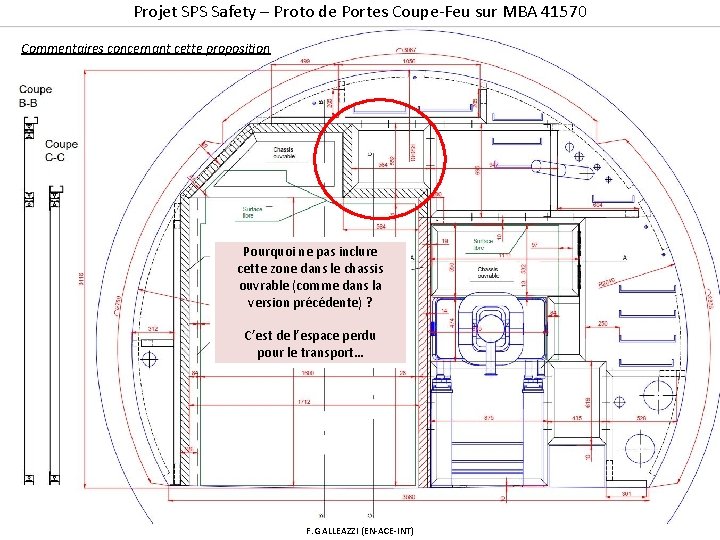Projet SPS Safety – Proto de Portes Coupe-Feu sur MBA 41570 Commentaires concernant cette