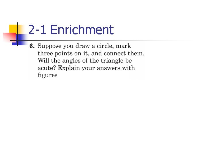 2 -1 Enrichment 