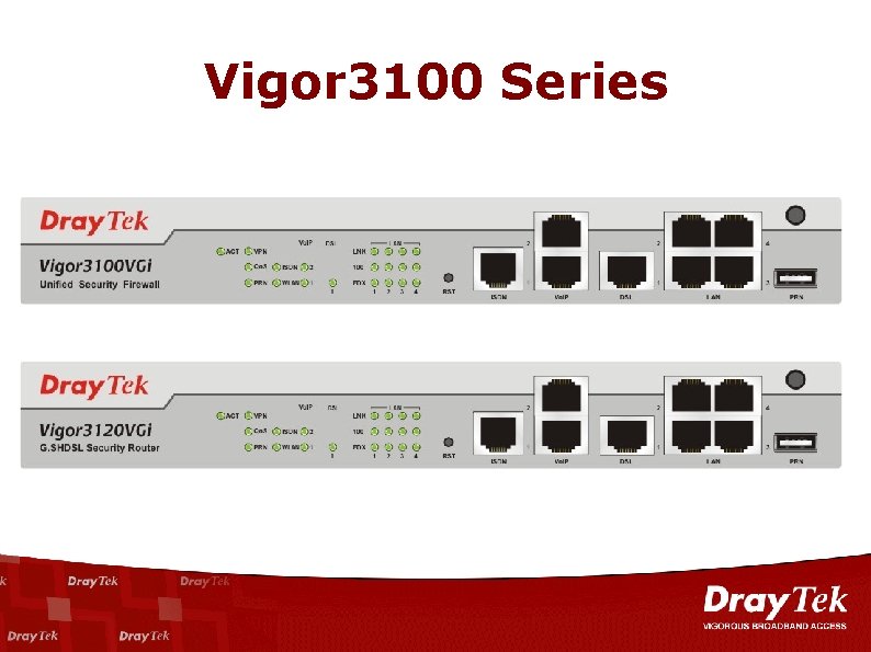 Vigor 3100 Series 