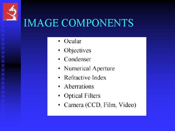 IMAGE COMPONENTS 