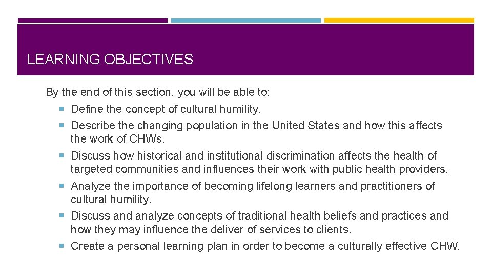 LEARNING OBJECTIVES By the end of this section, you will be able to: Define