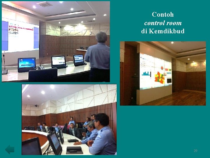 Contoh control room di Kemdikbud 29 