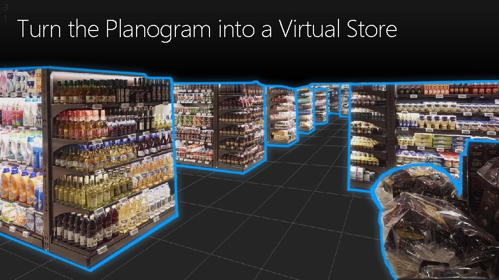 3 1 Turn the Planogram into a Virtual Store 