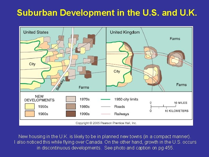 Suburban Development in the U. S. and U. K. New housing in the U.