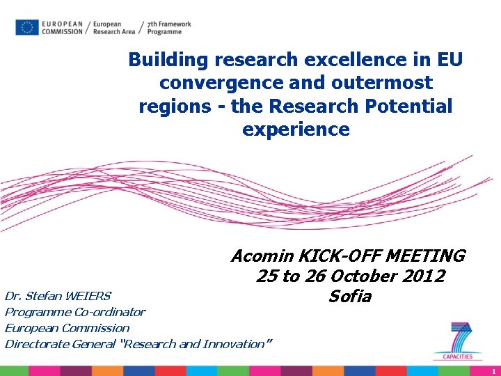 Building research excellence in EU convergence and outermost regions - the Research Potential experience