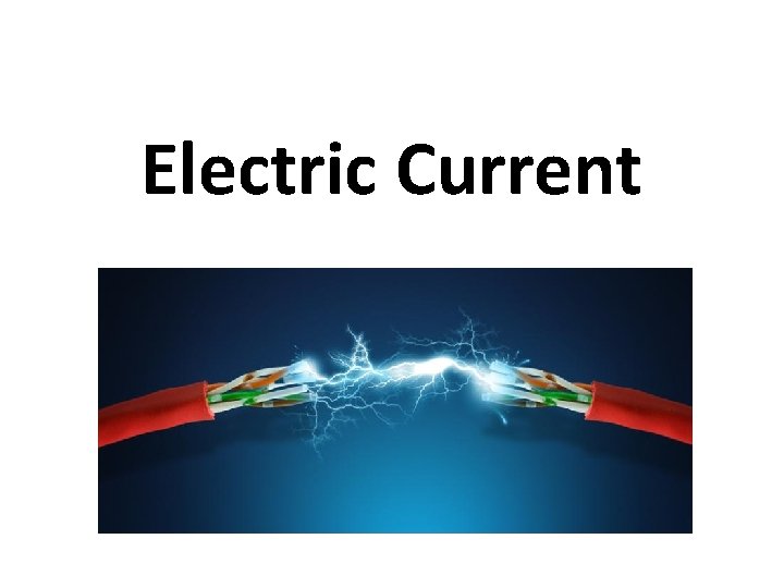 Electric Current 