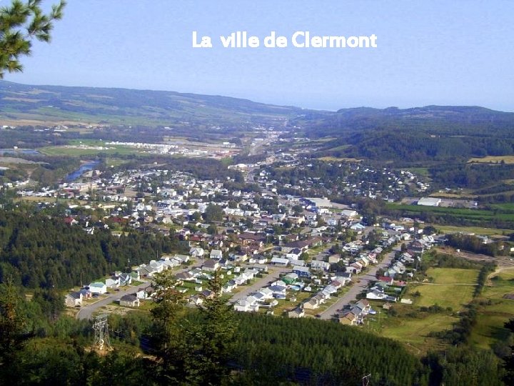 La ville de Clermont 