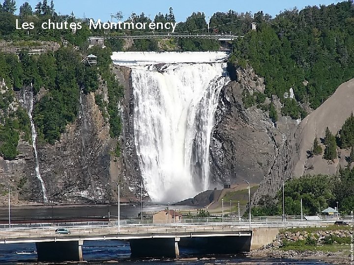 Les chutes Montmorency 