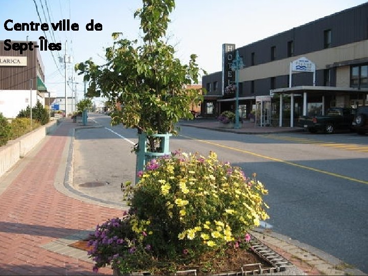 Centre ville de Sept-Îles 