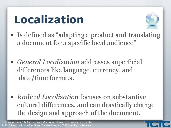 Chapter 5 Technical Communication in a Transnational World
