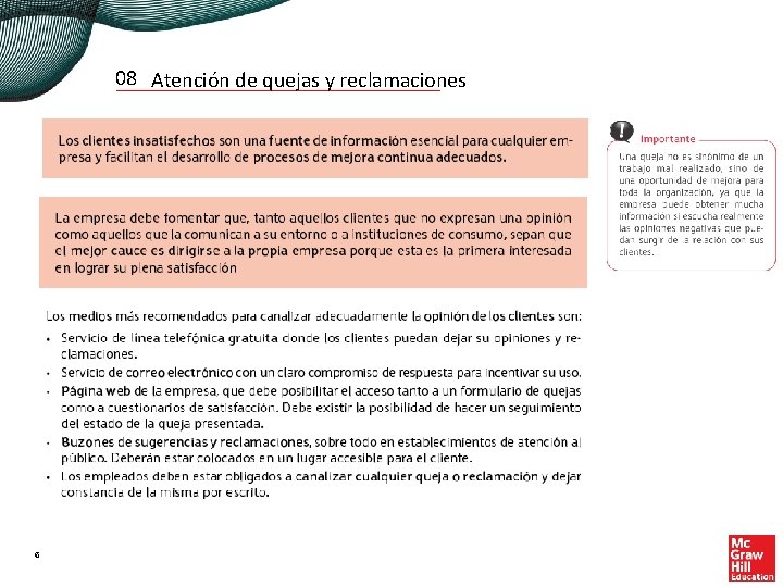 08 Atención de quejas y reclamaciones 6 