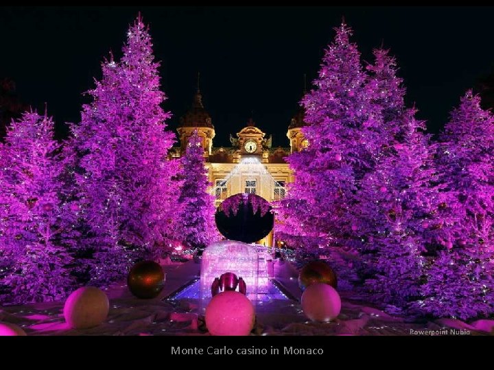 Monte Carlo casino in Monaco 