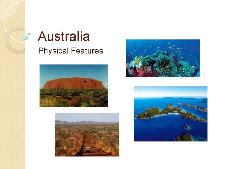 Australia Physical Features 
