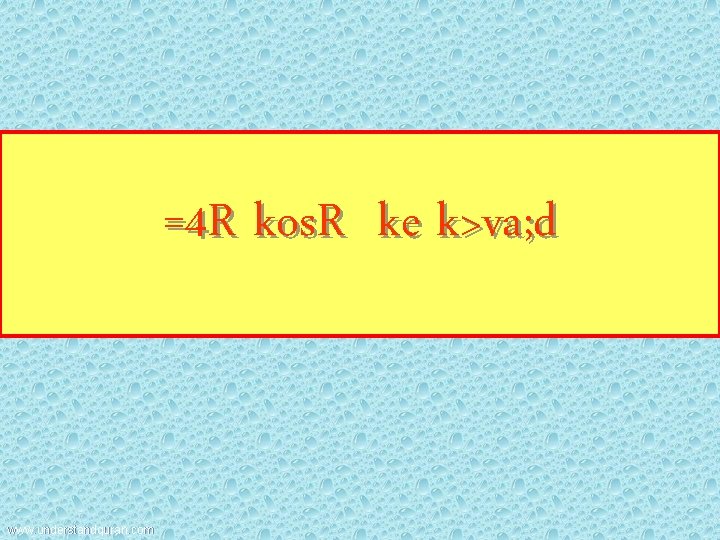 =4 R kos. R ke k>va; d www. understandquran. com 