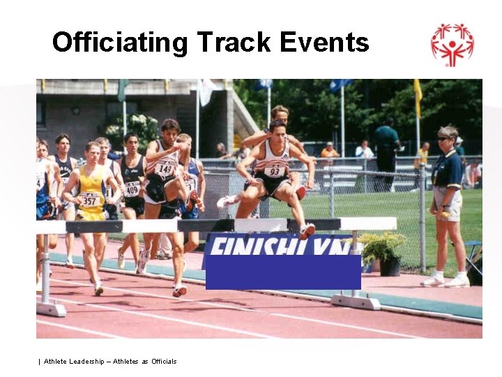 Officiating Track Events | Athlete Leadership – Athletes as Officials 