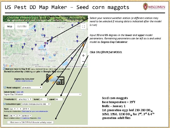 US Pest DD Map Maker – Seed corn maggots Select your nearest weather station US Pest DD Map Maker – Seed corn maggots Select your nearest weather station