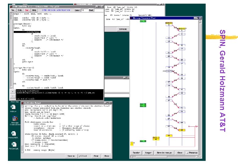 SPIN, Gerald Holzmann AT&T 
