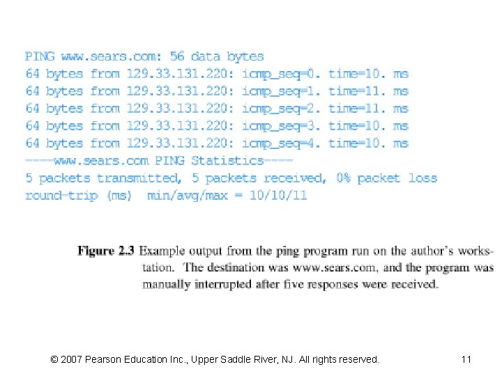 © 2007 Pearson Education Inc. , Upper Saddle River, NJ. All rights reserved. 11