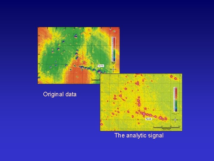 Original data The analytic signal 