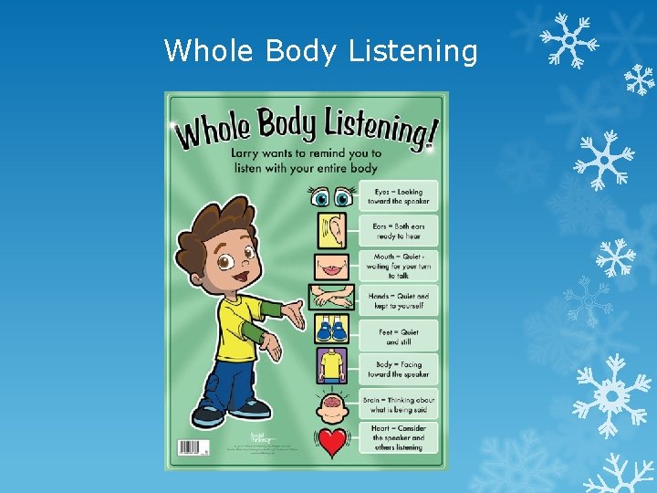 Whole Body Listening 