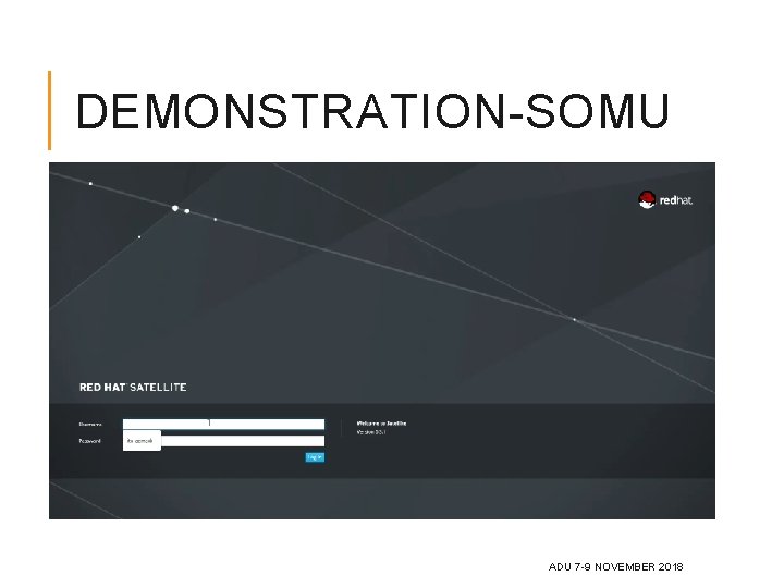 DEMONSTRATION-SOMU ADU 7 -9 NOVEMBER 2018 DEMONSTRATION-SOMU ADU 7 -9 NOVEMBER 2018