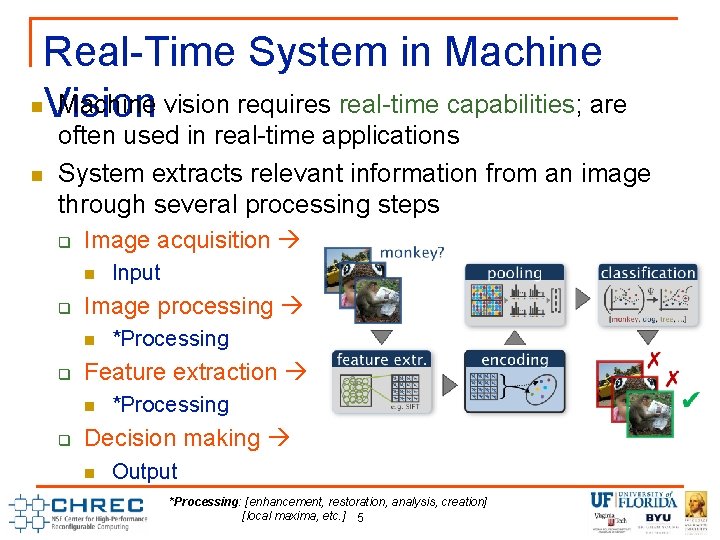Real-Time System in Machine n. Vision Machine vision requires real-time capabilities; are n often Real-Time System in Machine n. Vision Machine vision requires real-time capabilities; are n often