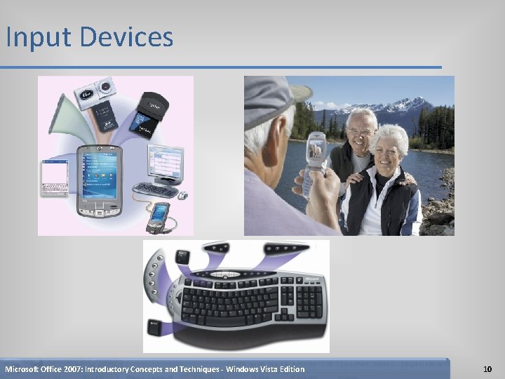 Input Devices Microsoft Office 2007: Introductory Concepts and Techniques - Windows Vista Edition 10