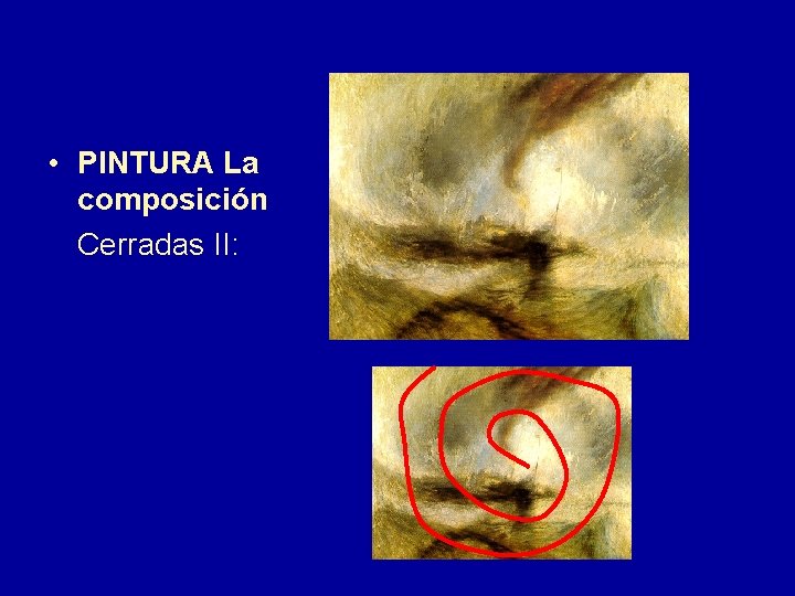  • PINTURA La composición Cerradas II: 