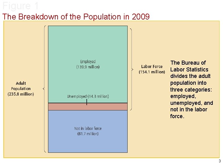 Figure 1 The Breakdown of the Population in 2009 The Bureau of Labor Statistics