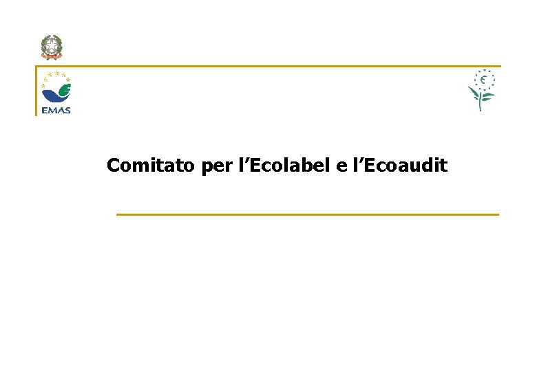 Comitato per l’Ecolabel e l’Ecoaudit 