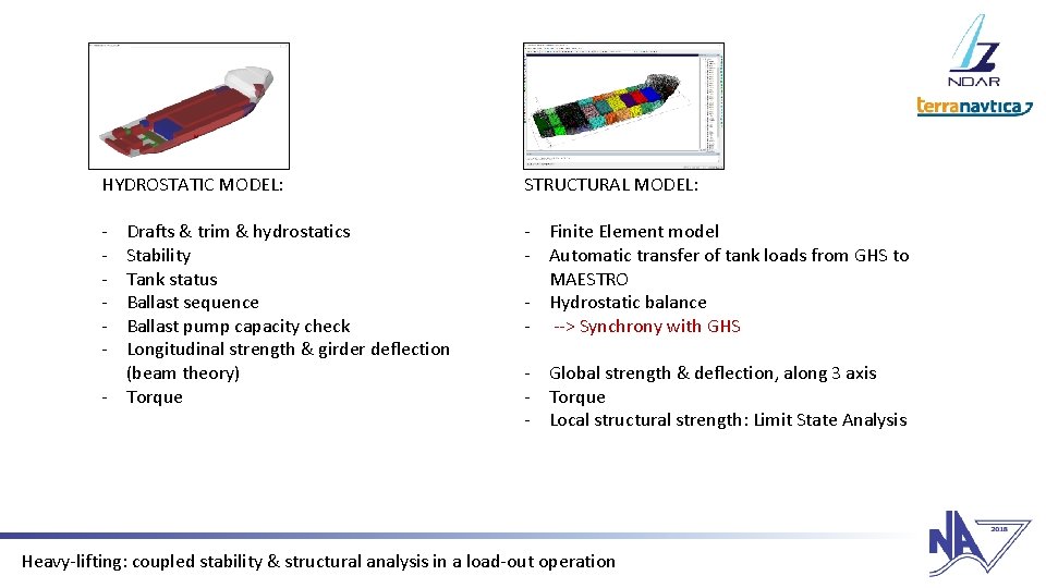 Handler Structural Capacity Model Heavylifting Coupled Stability Structural Analysis in a Loadout
