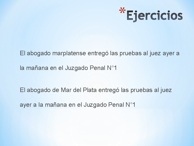 * El abogado marplatense entregó las pruebas al juez ayer a la mañana en