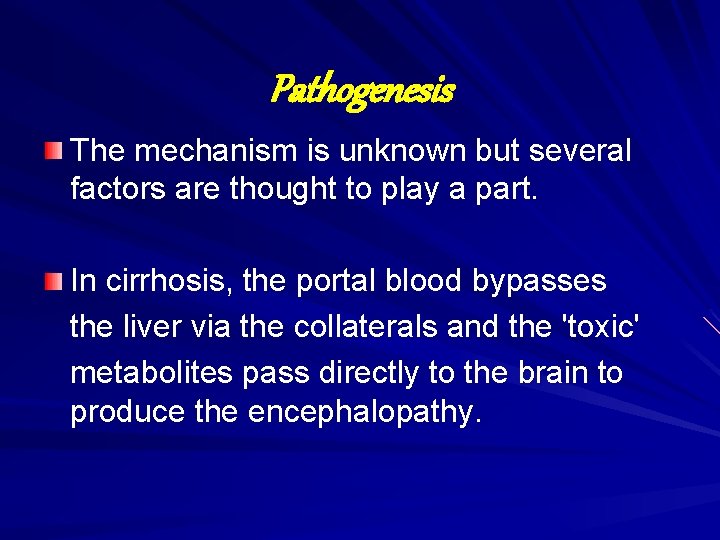 Pathogenesis The mechanism is unknown but several factors are thought to play a part.