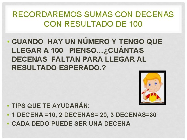 OPERACIONES SUMAS Y RESTAS QUE DAN COMO RESULTADO