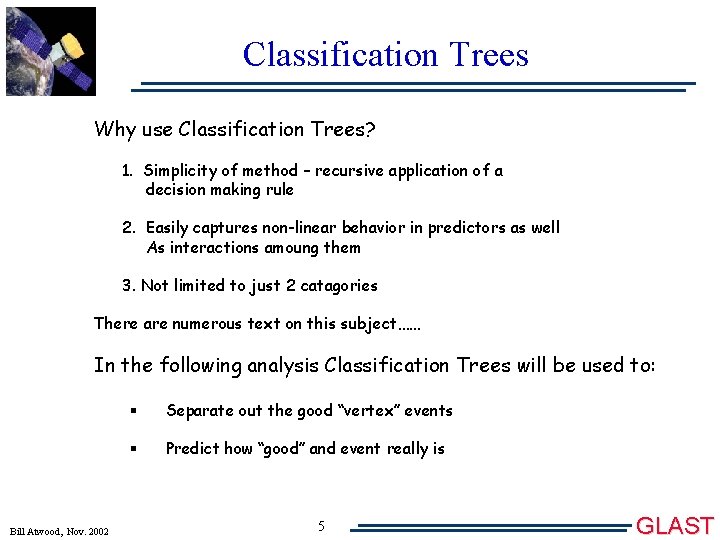 Classification PSF Analysis A New Analysis Tool Insightful